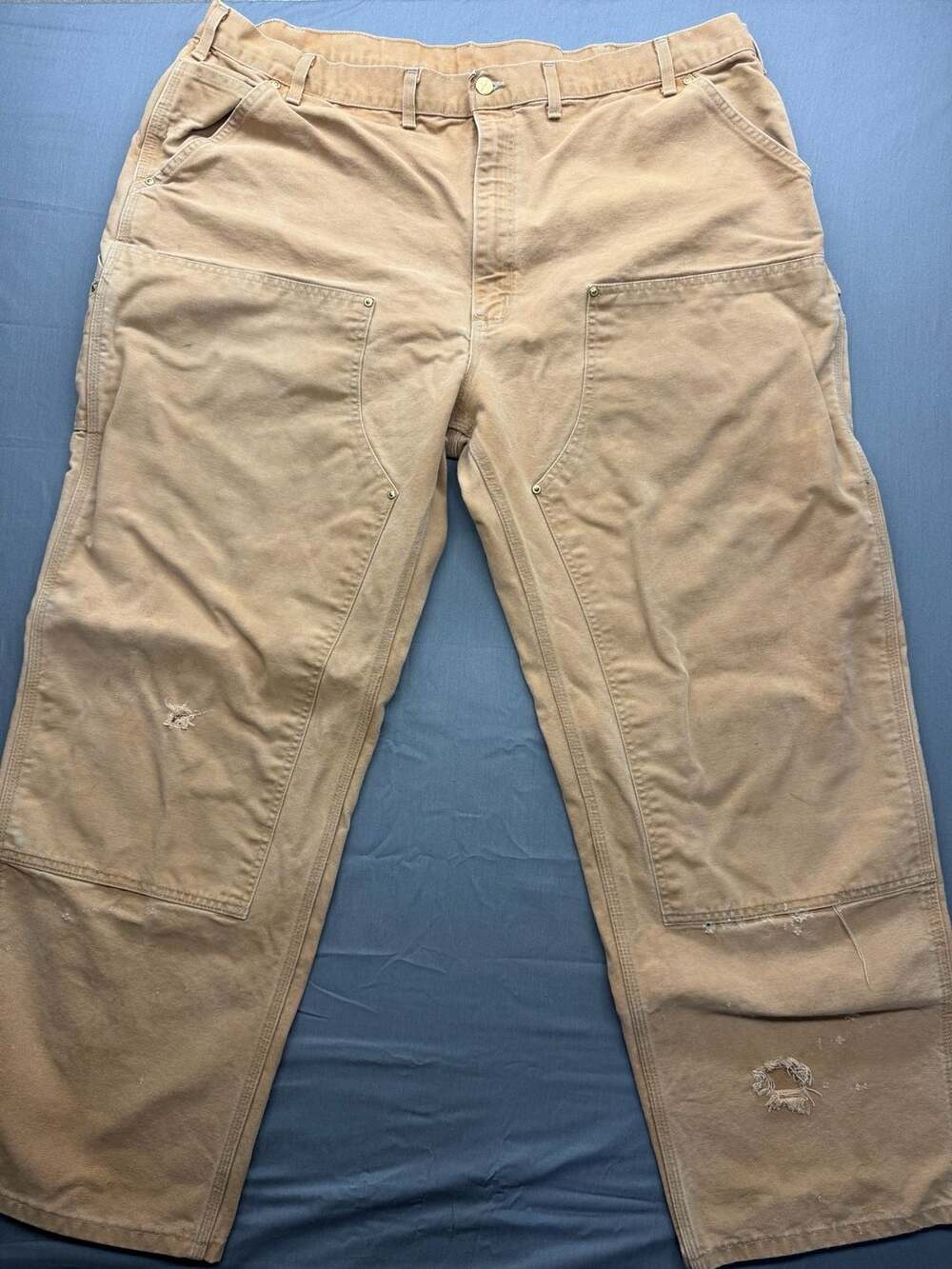 Carhartt Vintage Distressed Double Knee Carpenter Work Pants